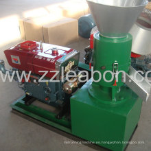 Estructura compacta Diesel Wood Pellet Mill